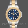 Women's Rolex Yacht-Master 29mm Women's-169623-Steel & Yellow Gold-Blue Dial Blue